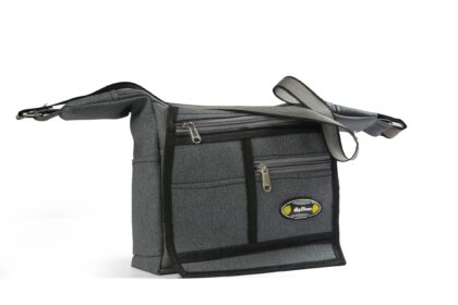 Grey Canvas Hand Bag